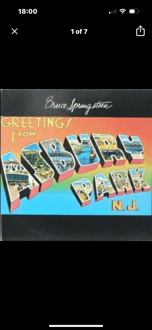 Bruce Springsteen - Greetings from Asbury Park N,J