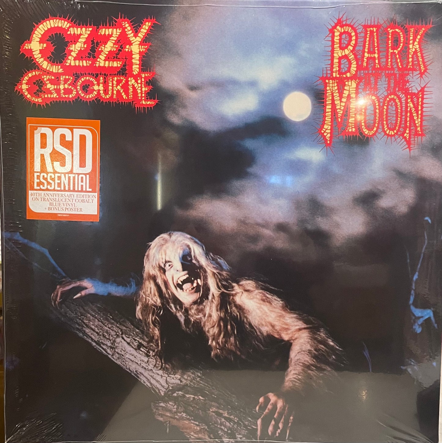 Ozzy Osbourne - Bark Moon 40th anniversary - Blue Vinyl