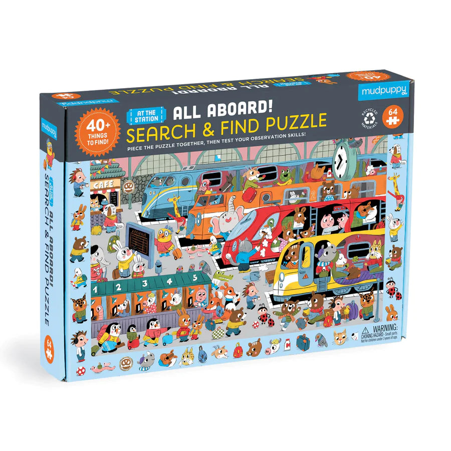 All Aboard! Search & Find Puzzle